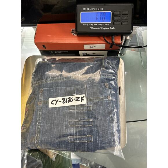 Vintage Mecca Shorts Mens 32 Black Y2K Baggy Denim Skater Jean Short - Picture 12 of 12